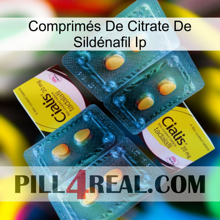 Comprimés De Citrate De Sildénafil Ip cialis5